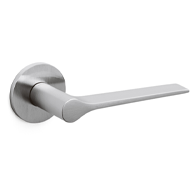 LAMA L Door Handle With Yale Key Hole -